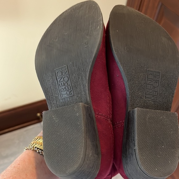 Trend Report, Rosie, Red wine boots size 6 - Picture 7 of 7